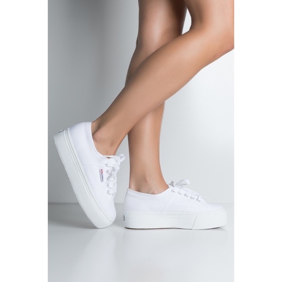 superga women's 2790 platform sneaker